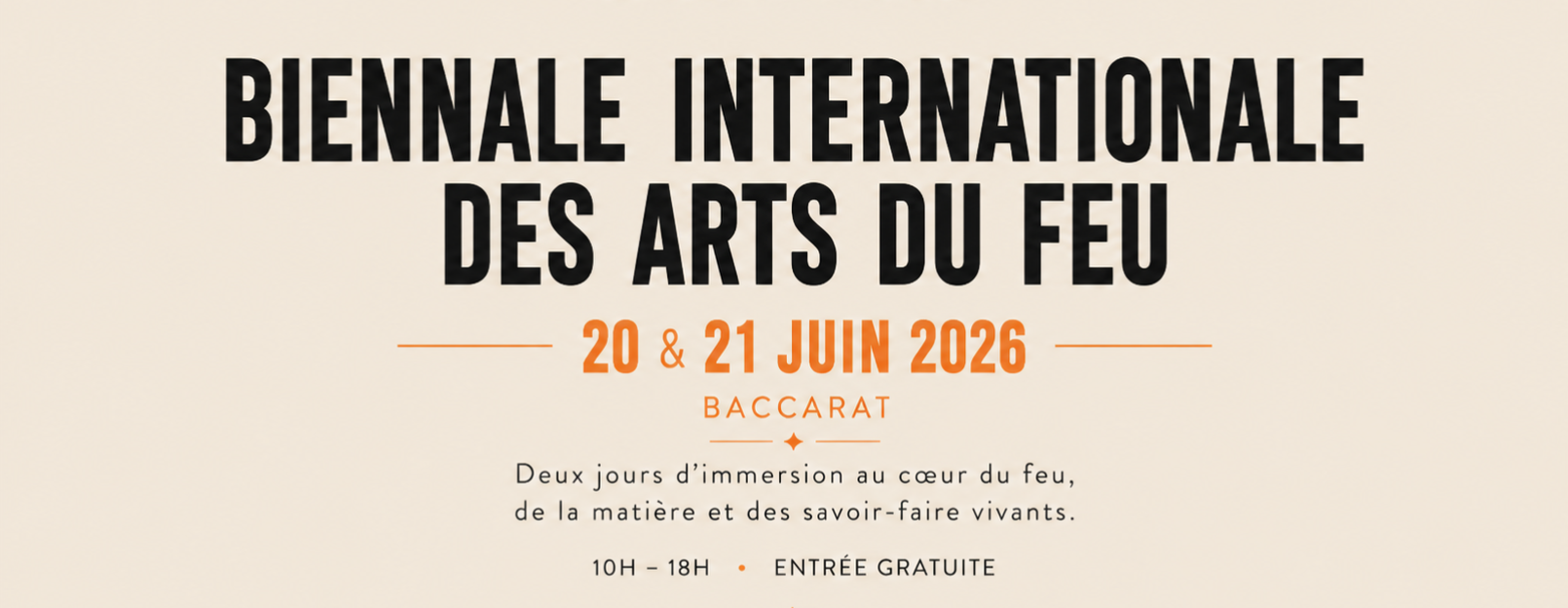Biennale Internationale des Arts du Feu